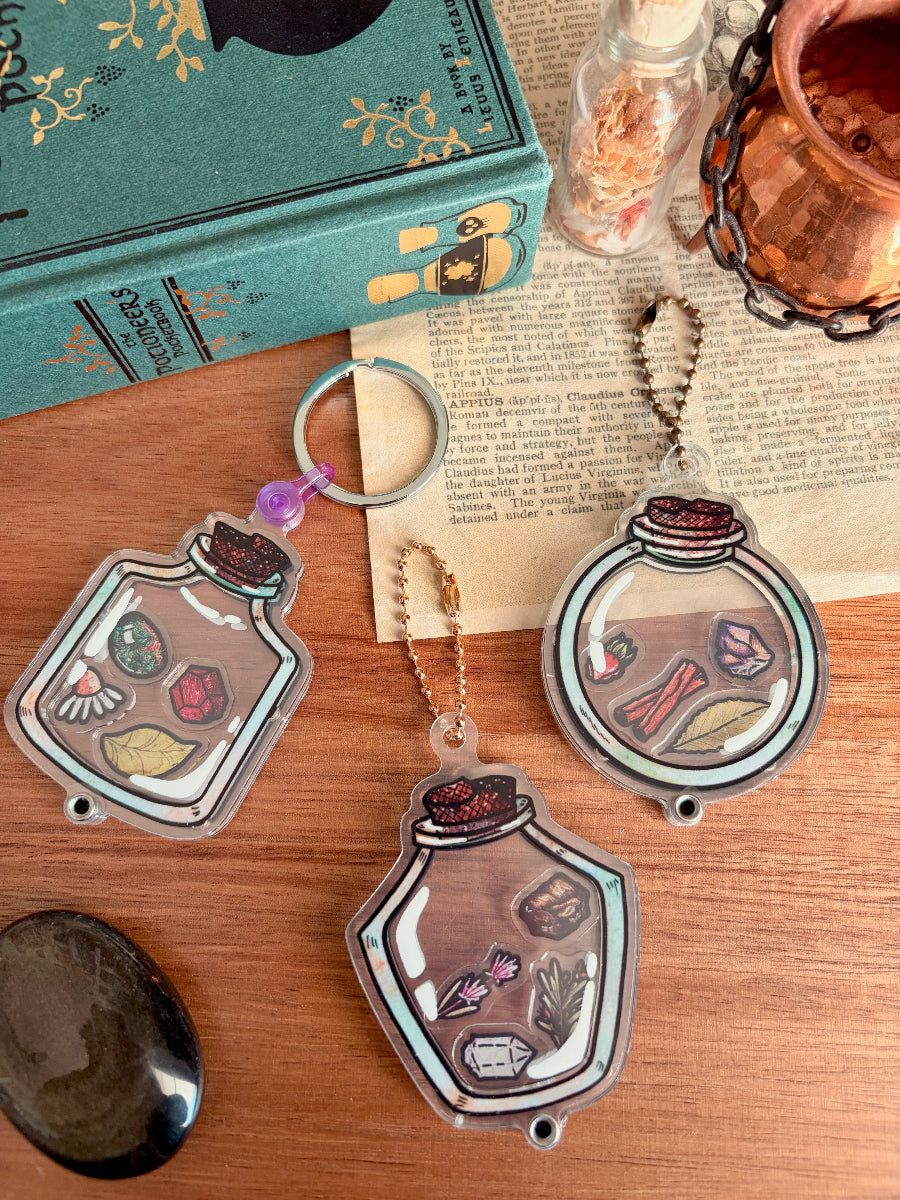 Potion Me! - Customizable shaker keychain